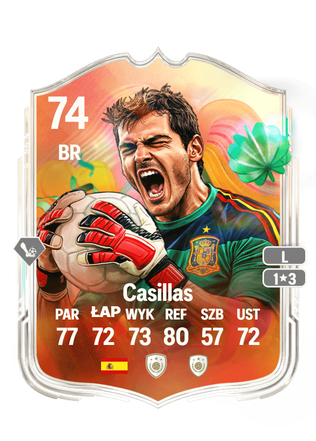 Casillas card