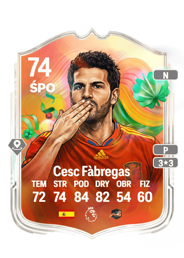 Cesc Fàbregas card