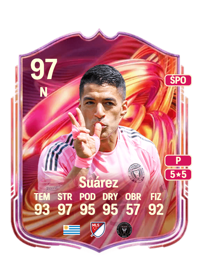 Luis Suárez card