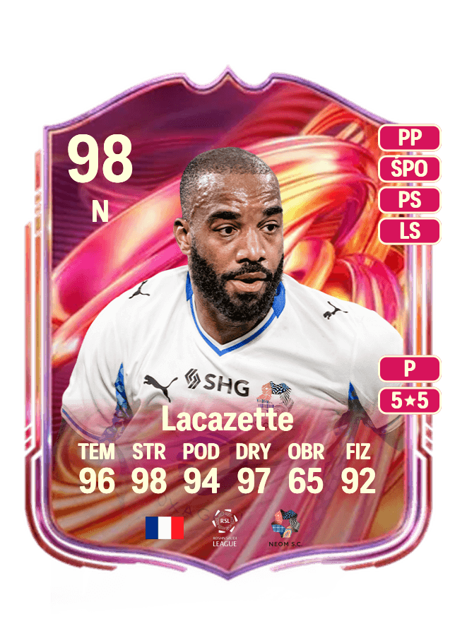 Alexandre Lacazette card
