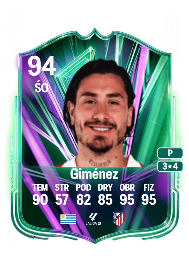 José María Giménez card