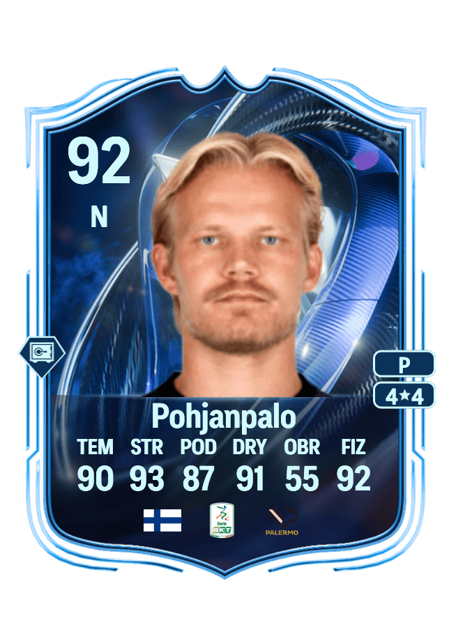Joel Pohjanpalo card