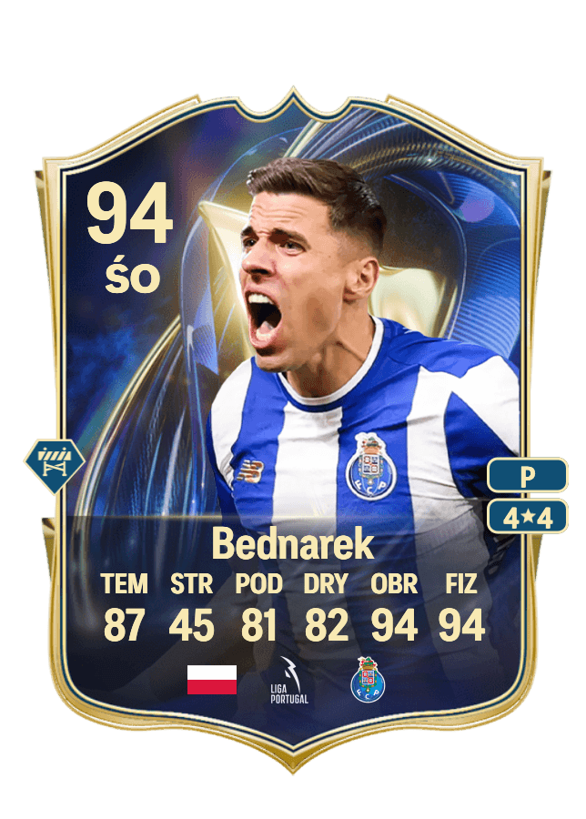 Jan Bednarek card