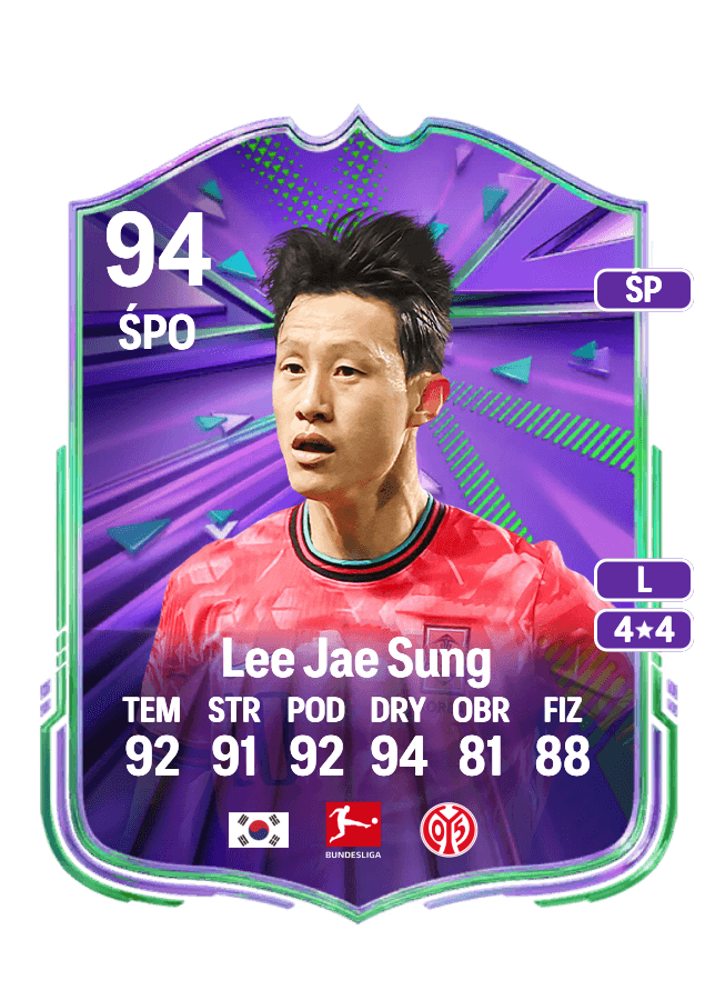 Lee Jae Sung card