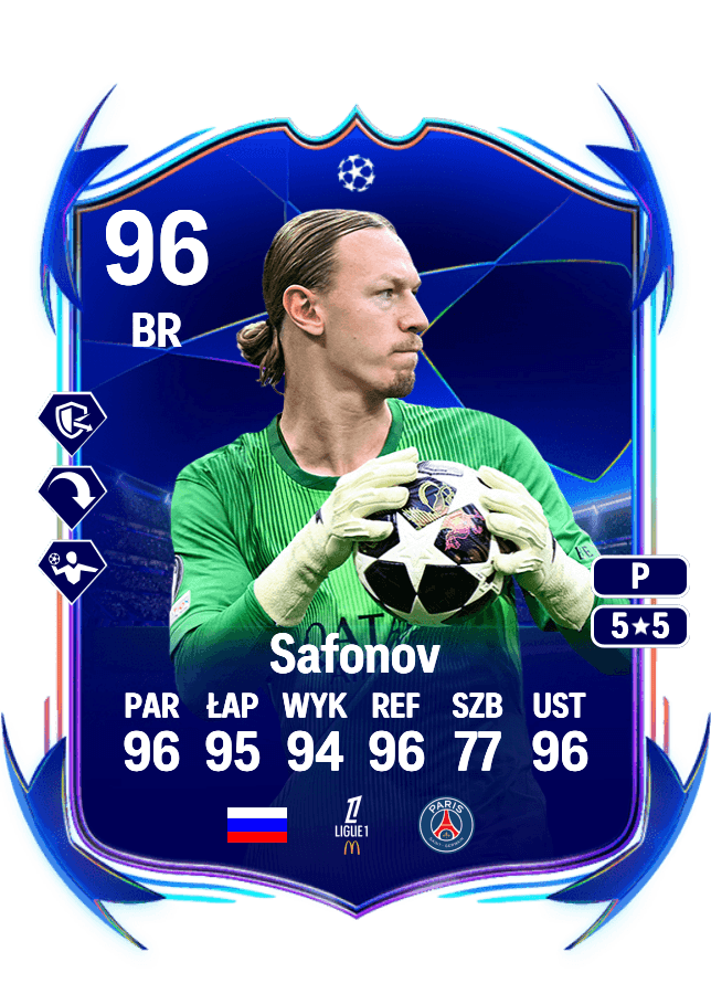 Matvey Safonov card