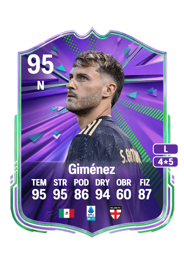 Santiago Giménez card