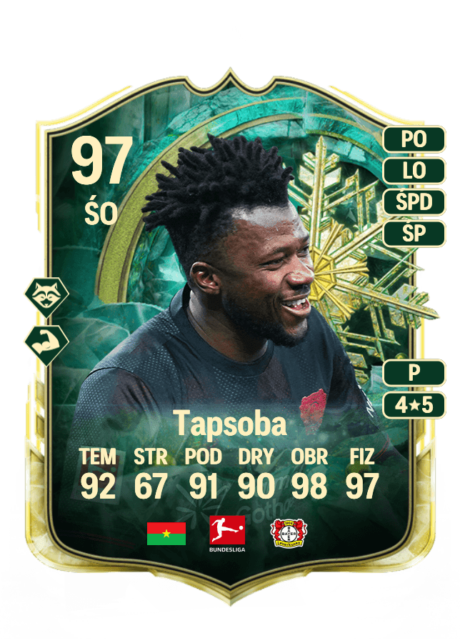 Edmond Tapsoba card