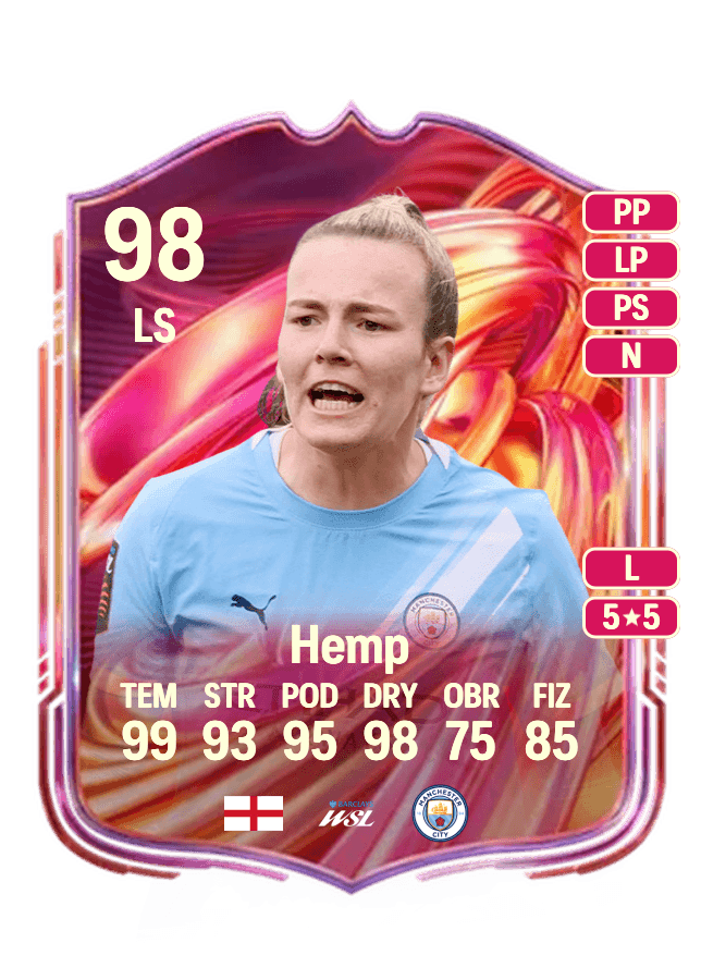 Lauren Hemp card