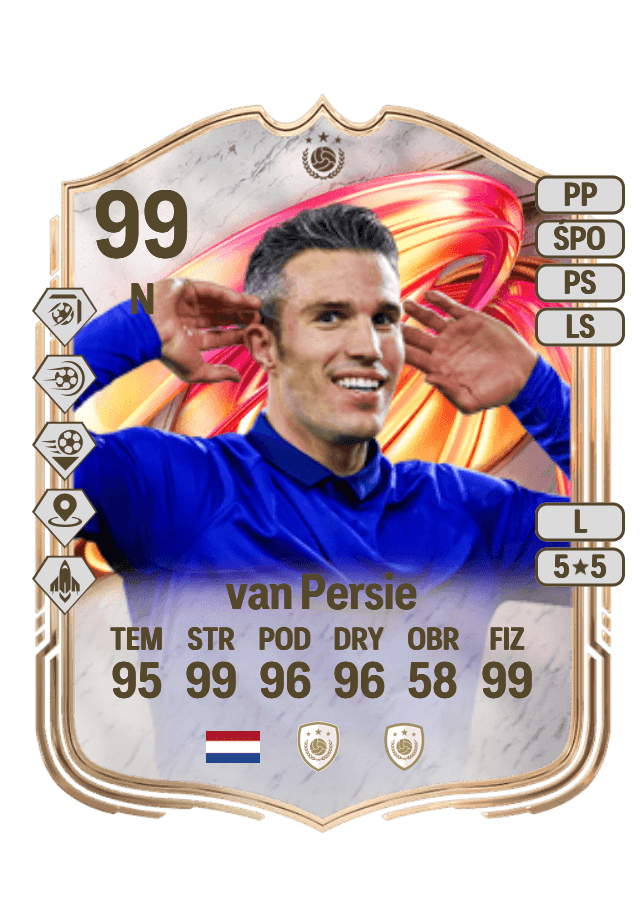 Robin van Persie card