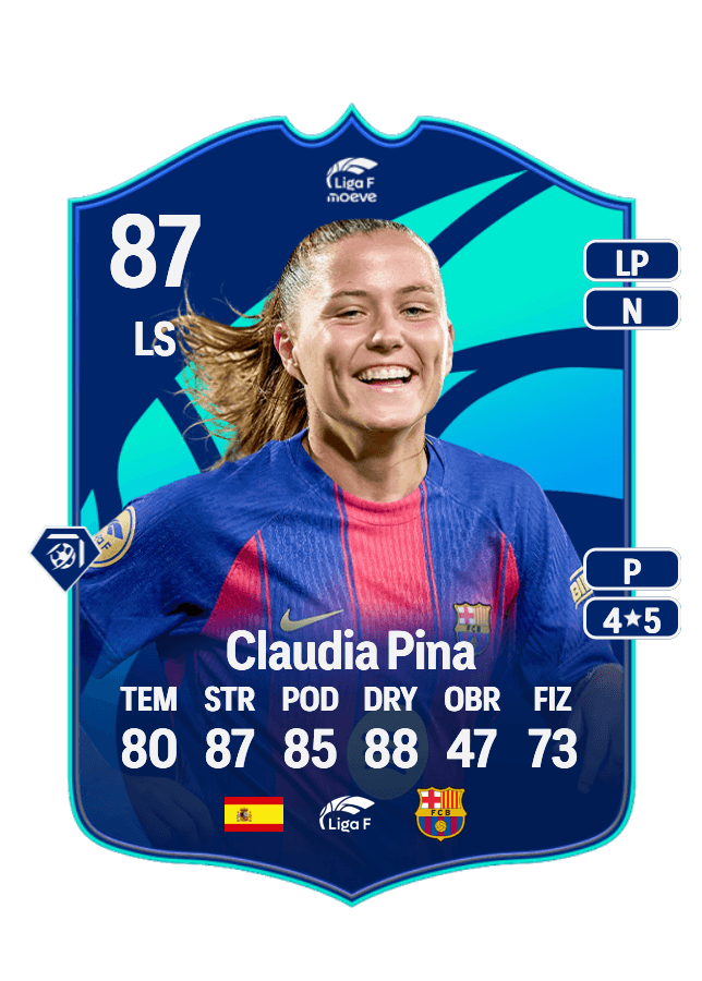 Claudia Pina card