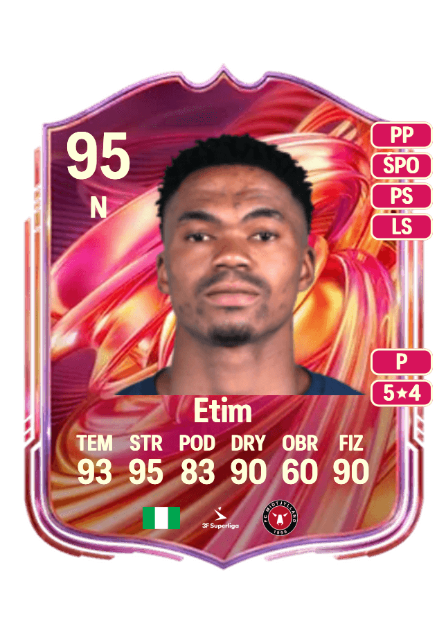Friday Etim card