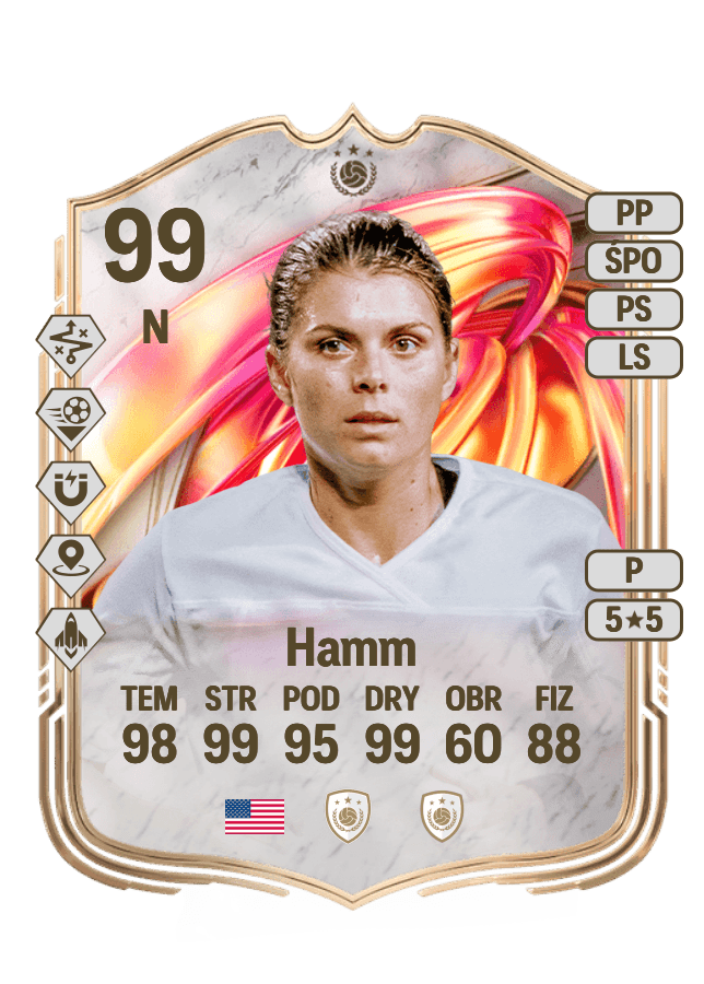 Mia Hamm card