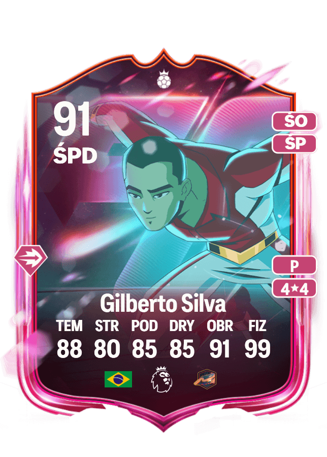 Gilberto Silva card