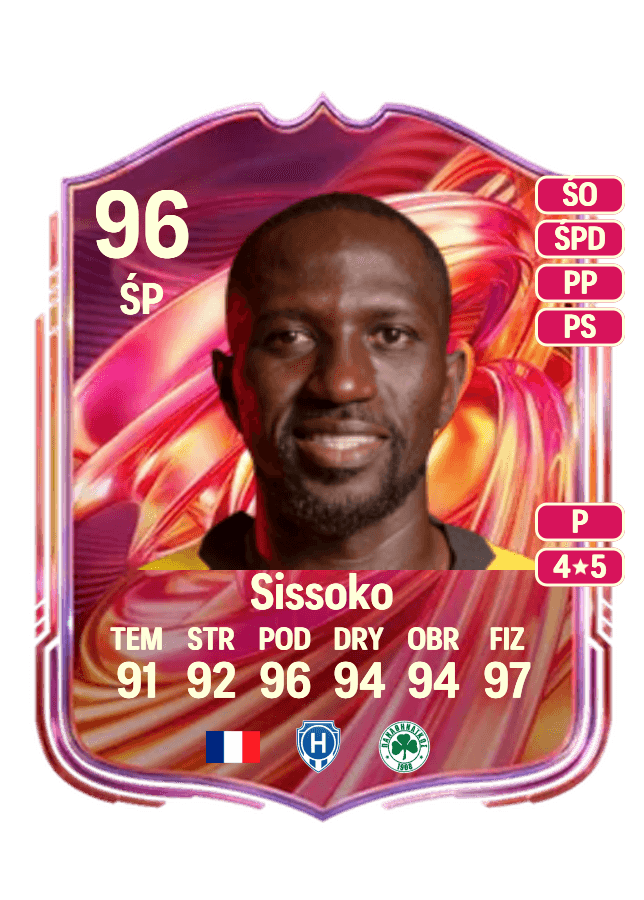 Moussa Sissoko card
