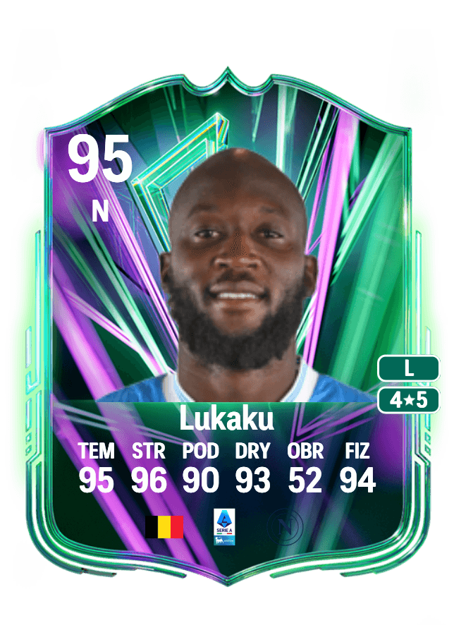 Romelu Lukaku card