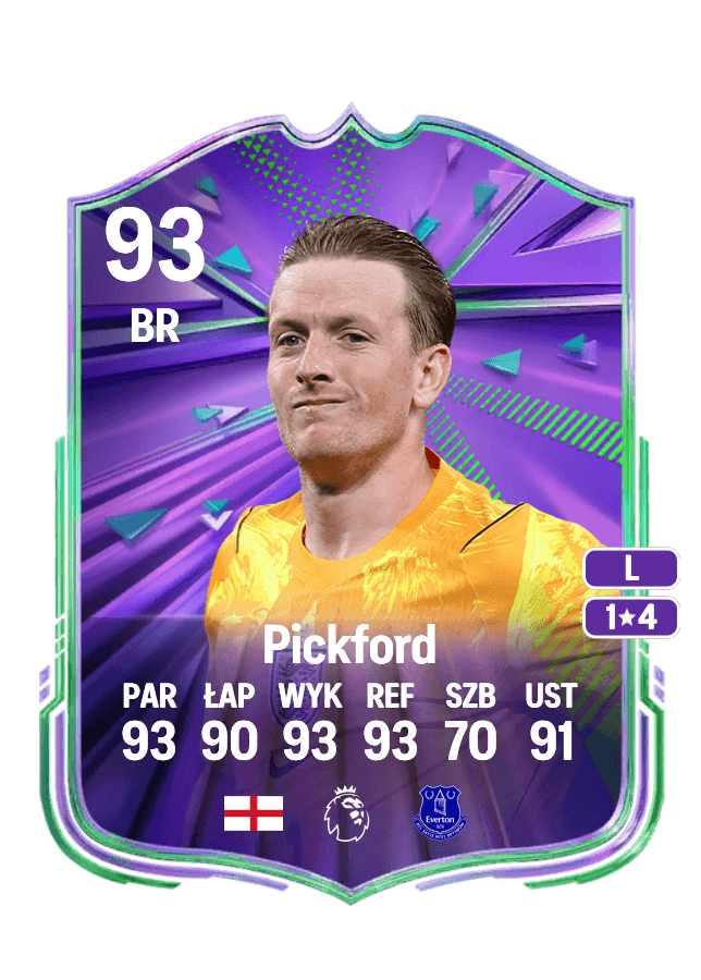 Jordan Pickford card