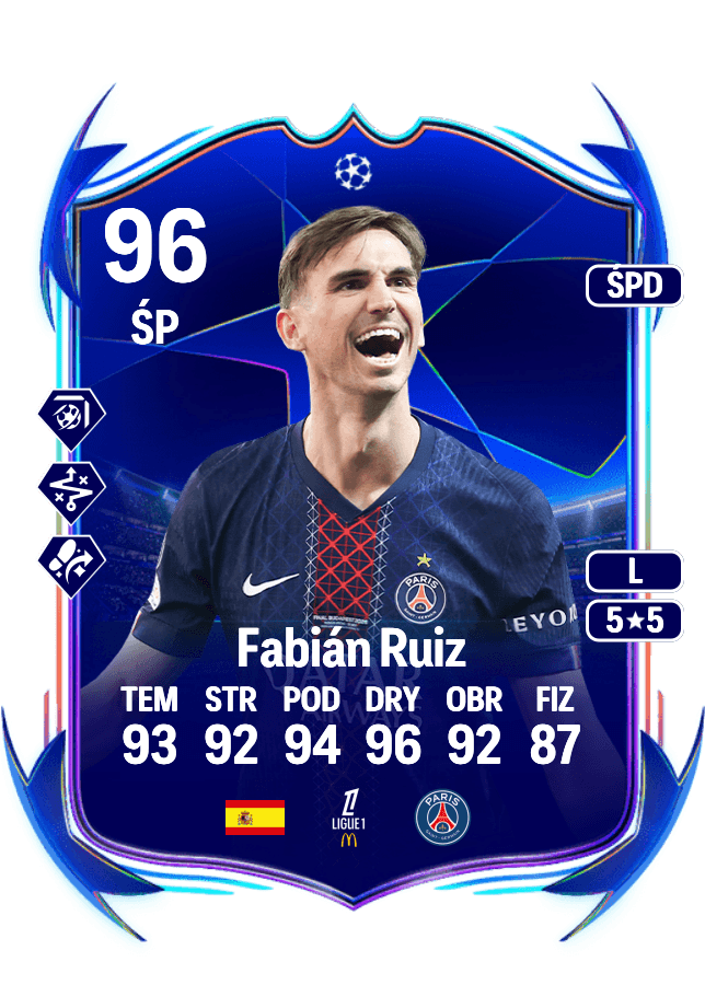 Fabián Ruiz card