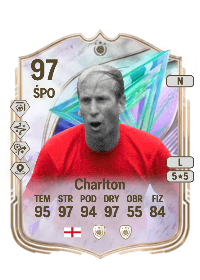 Bobby Charlton card