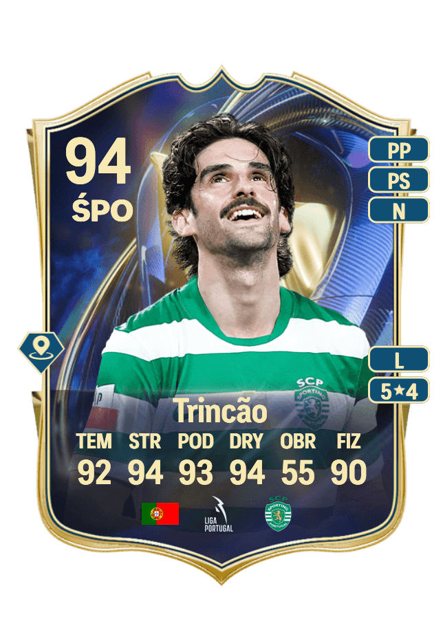 Trincão card