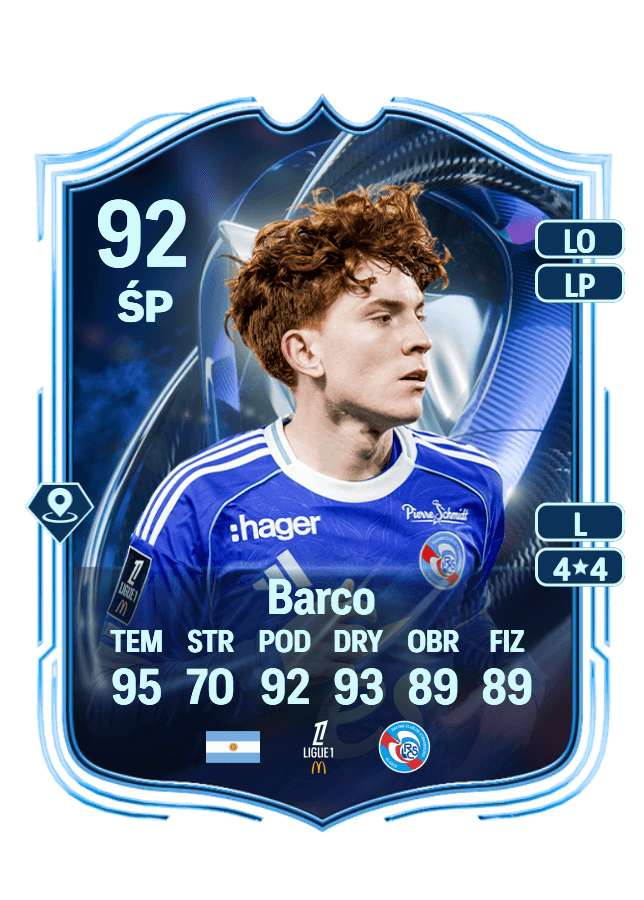 Valentín Barco card