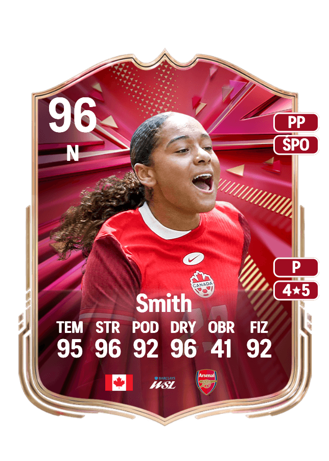 Olivia Smith card