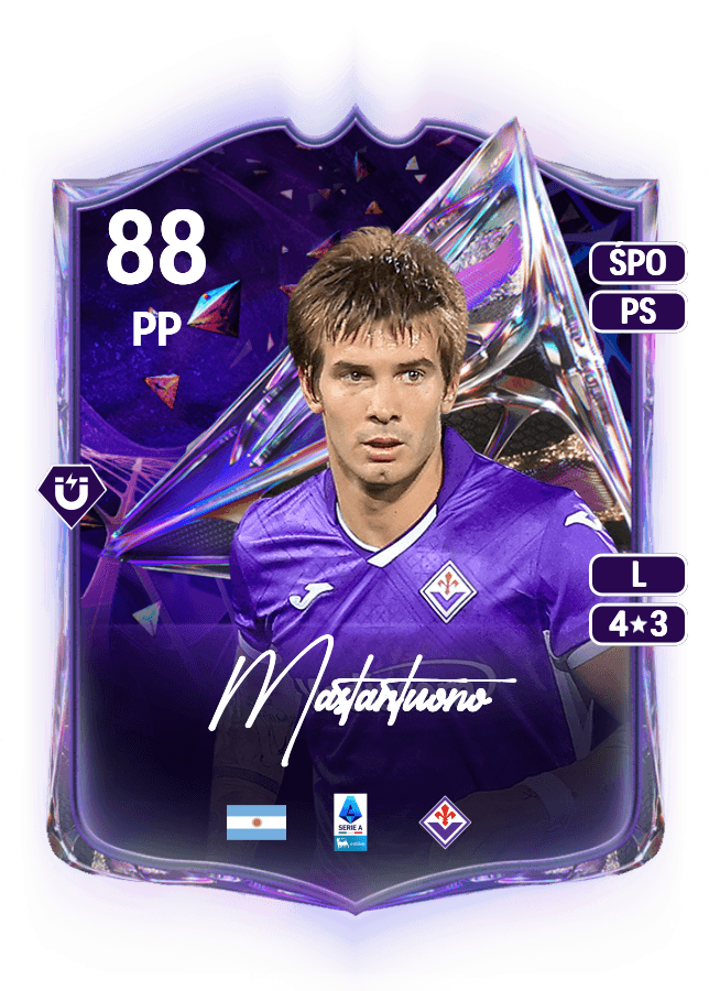 Franco Mastantuono card