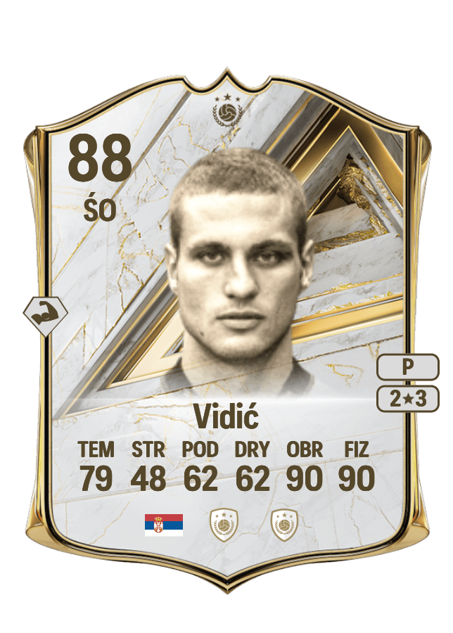Nemanja Vidić card