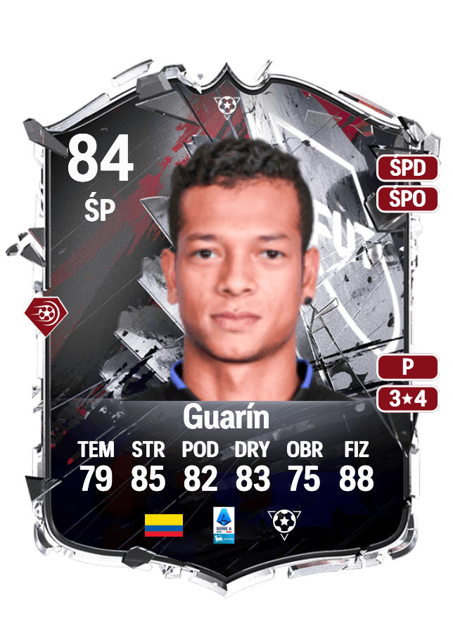 Fredy Guarín card