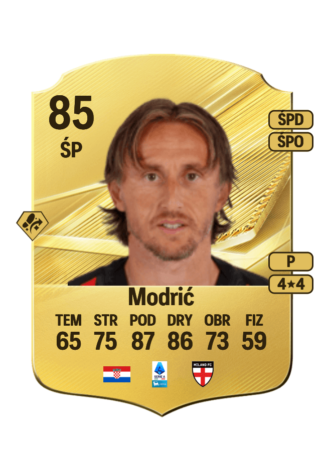 Luka Modrić card