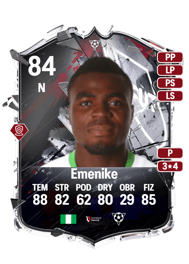 Emmanuel Emenike card