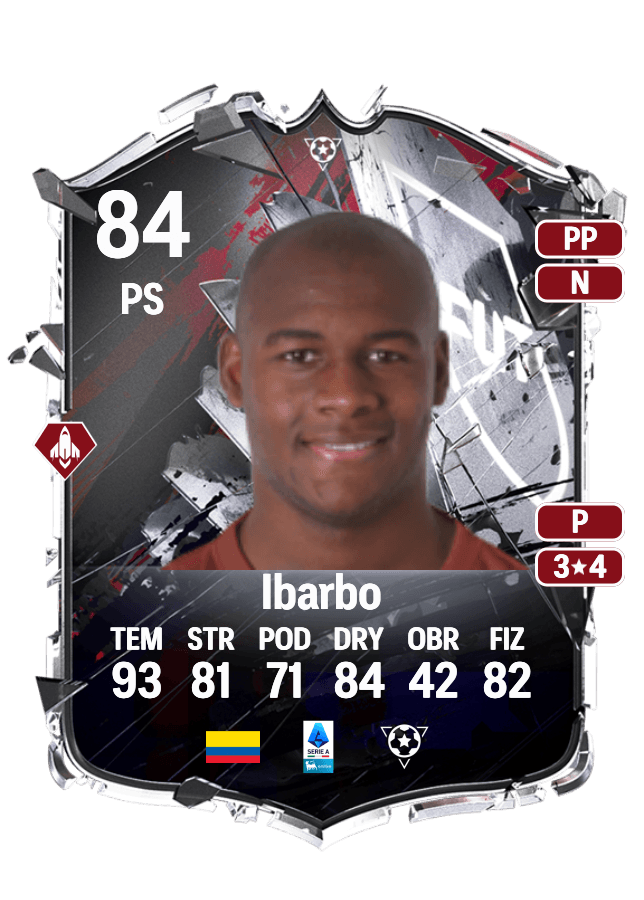 Víctor Ibarbo card
