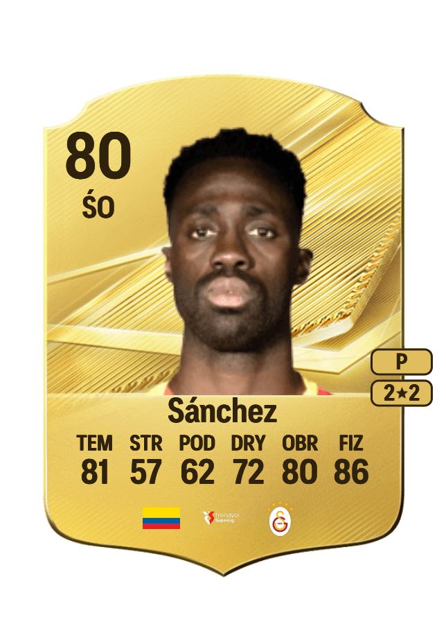 Davinson Sánchez card