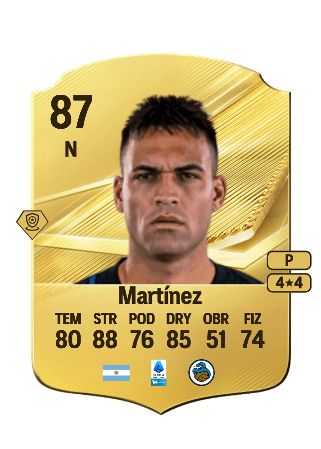 Lautaro Martínez card
