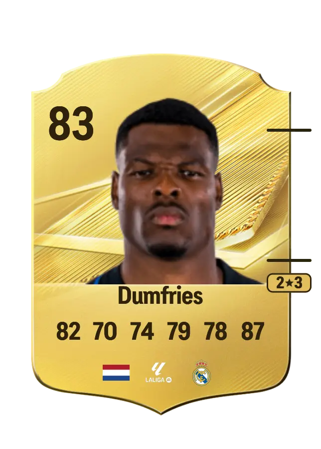 Denzel Dumfries card