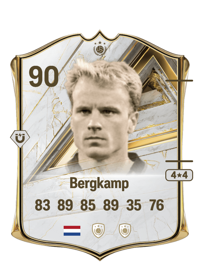 Dennis Bergkamp card
