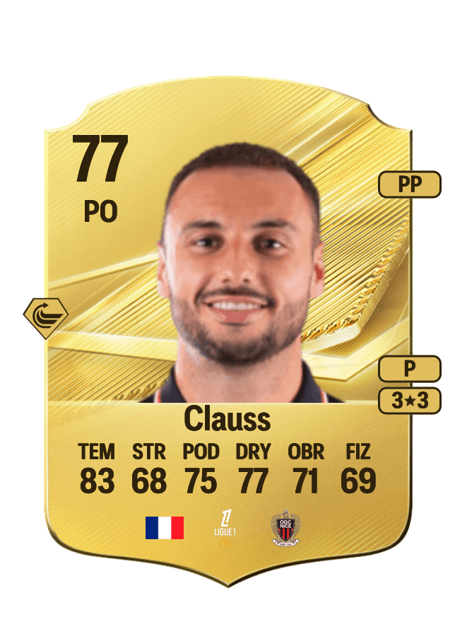 Jonathan Clauss card