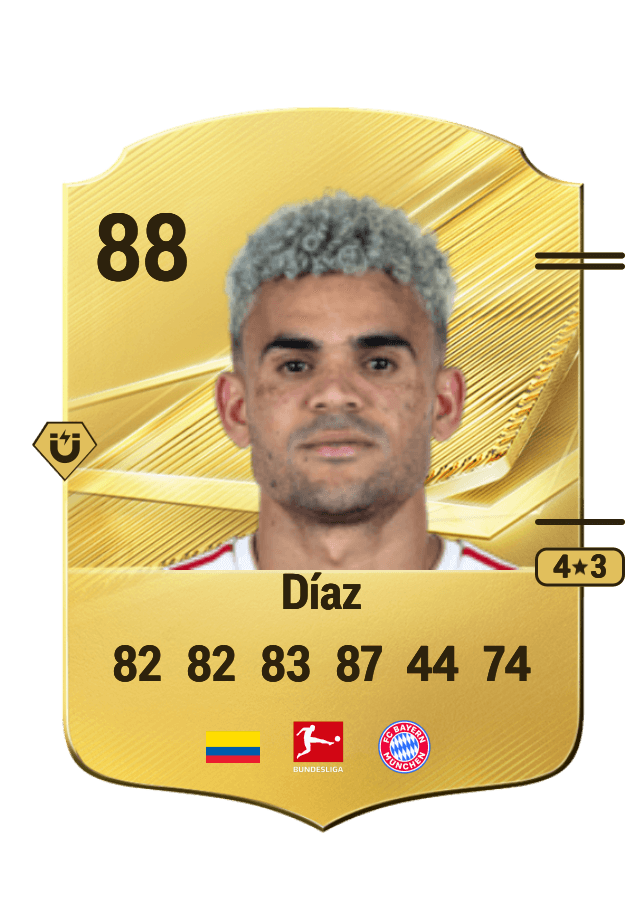 Luis Díaz card