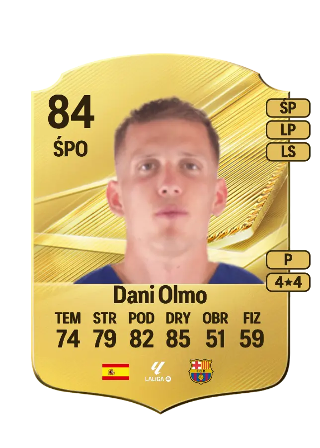 Dani Olmo card