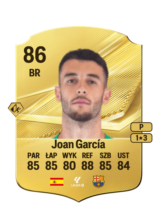 Joan García card