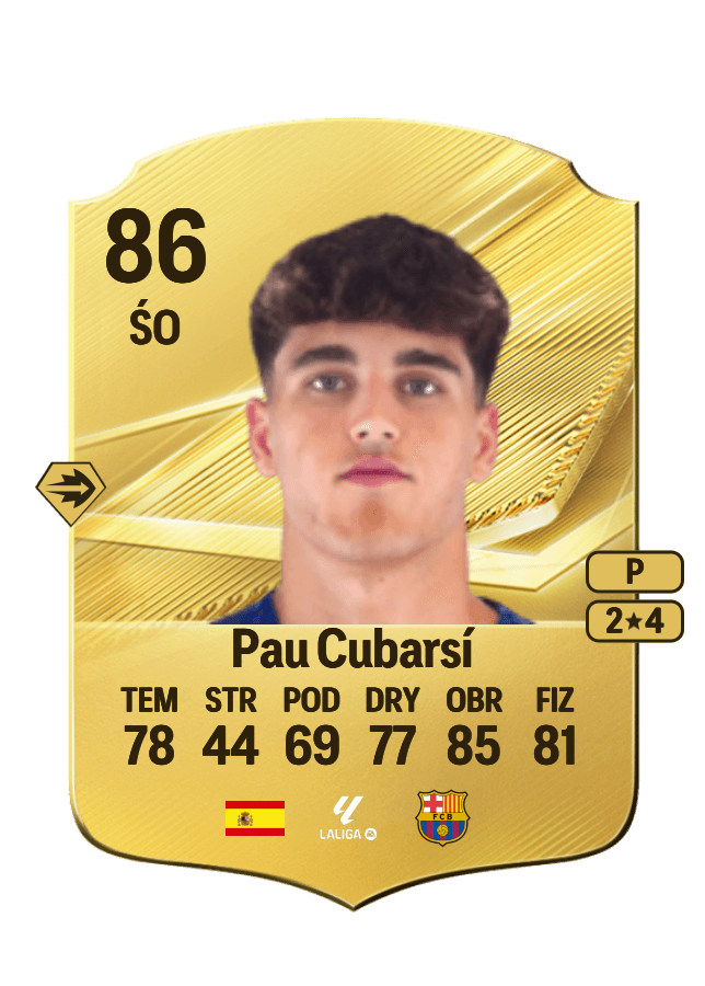 Pau Cubarsí card