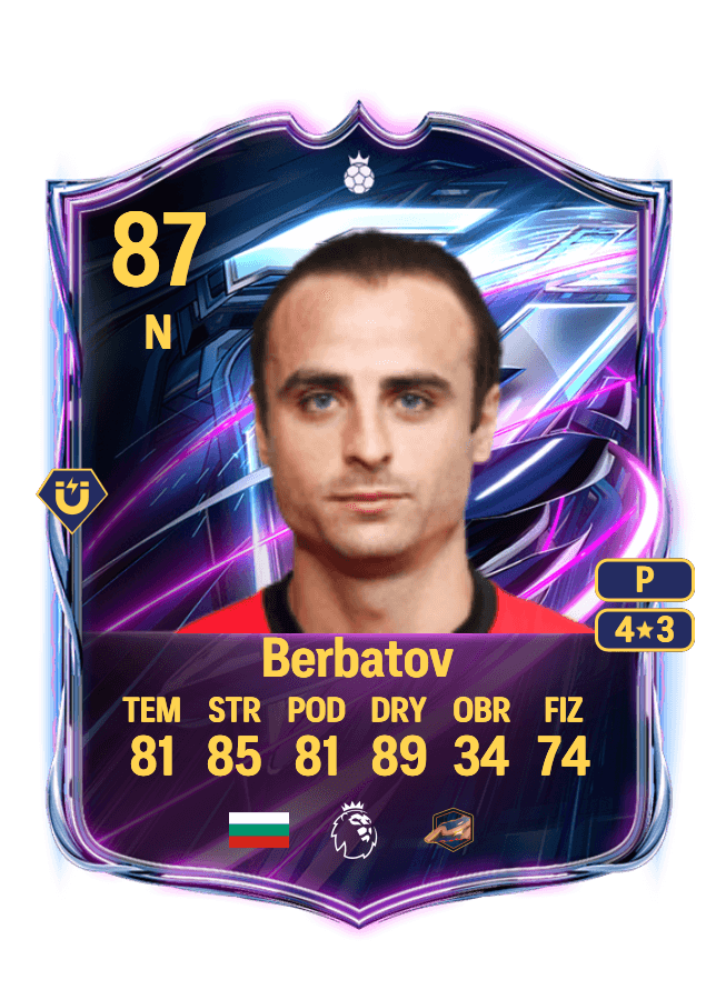 Dimitar Berbatov card