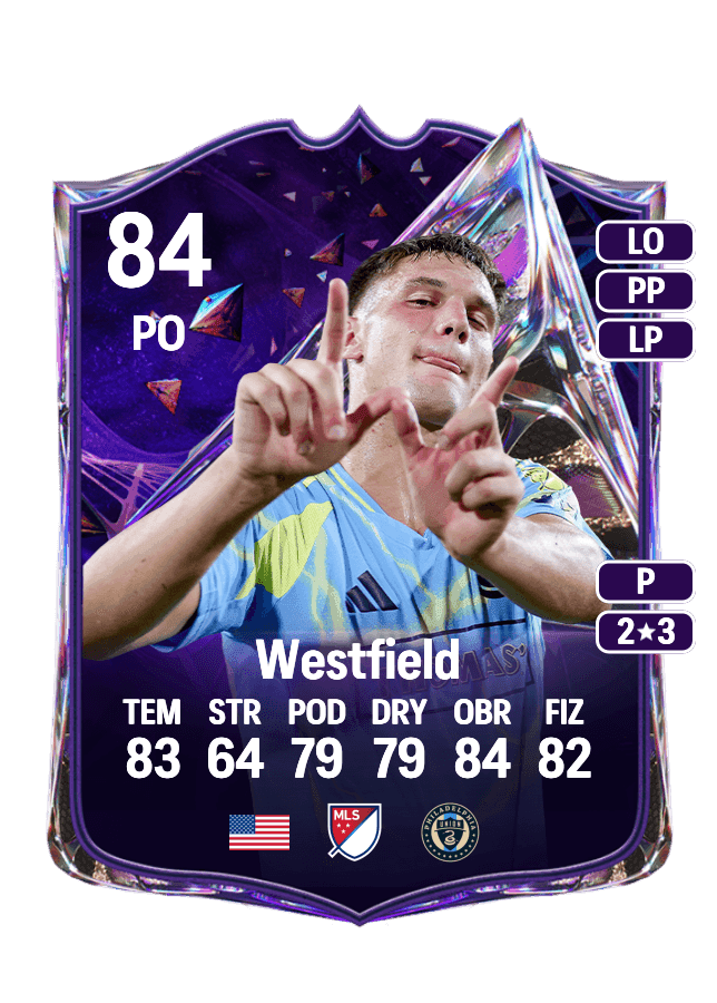 Frankie Westfield card