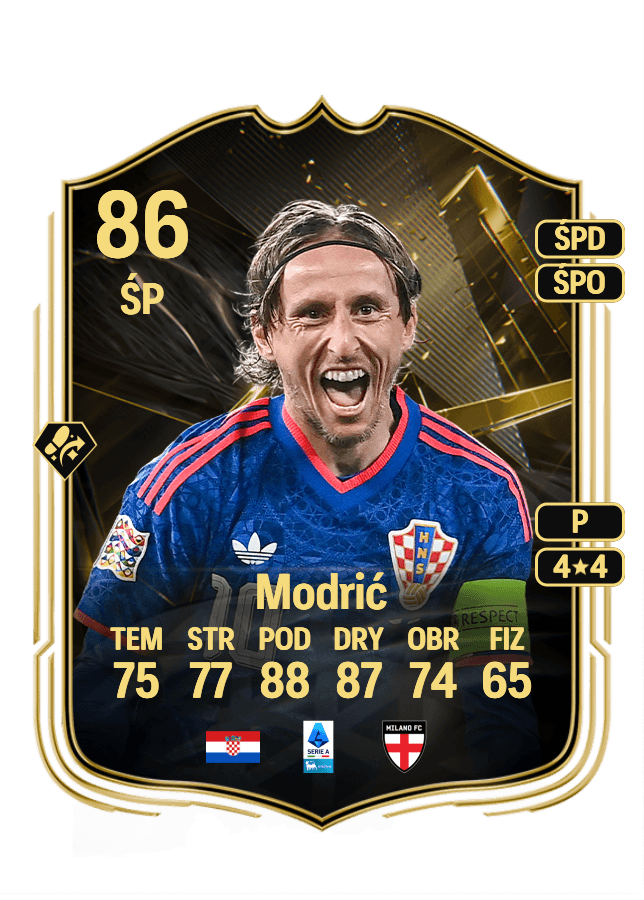 Luka Modrić card