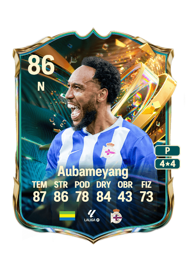 Pierre-Emerick Aubameyang card