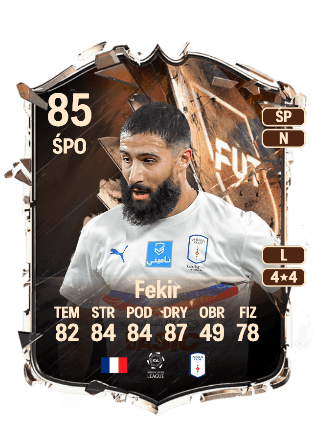 Nabil Fekir card