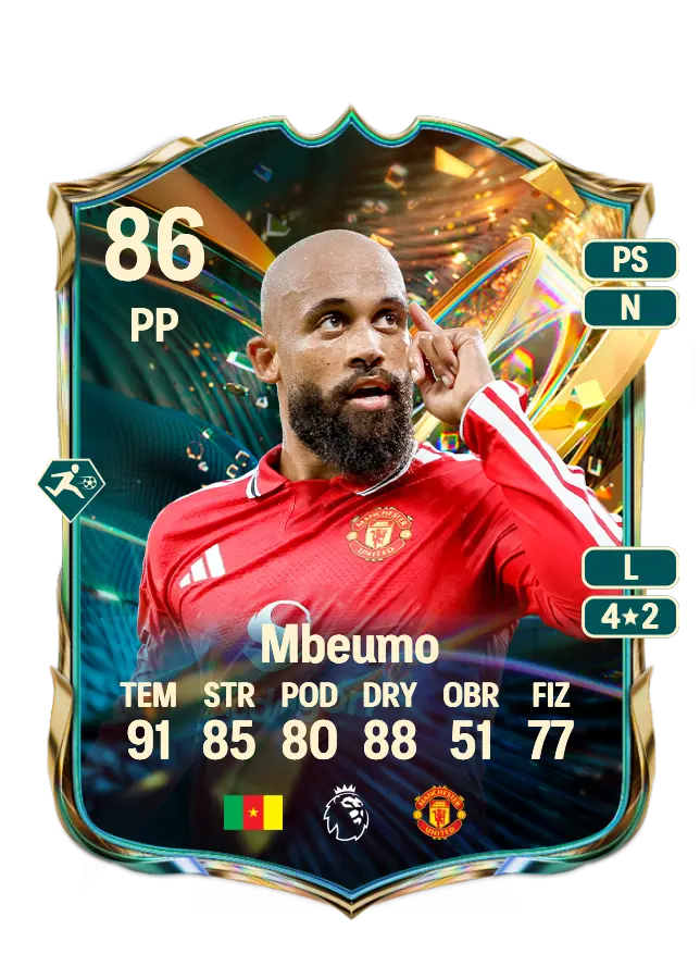 Bryan Mbeumo card