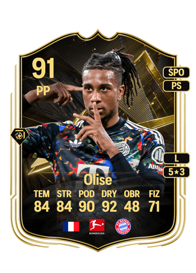 Michael Olise card