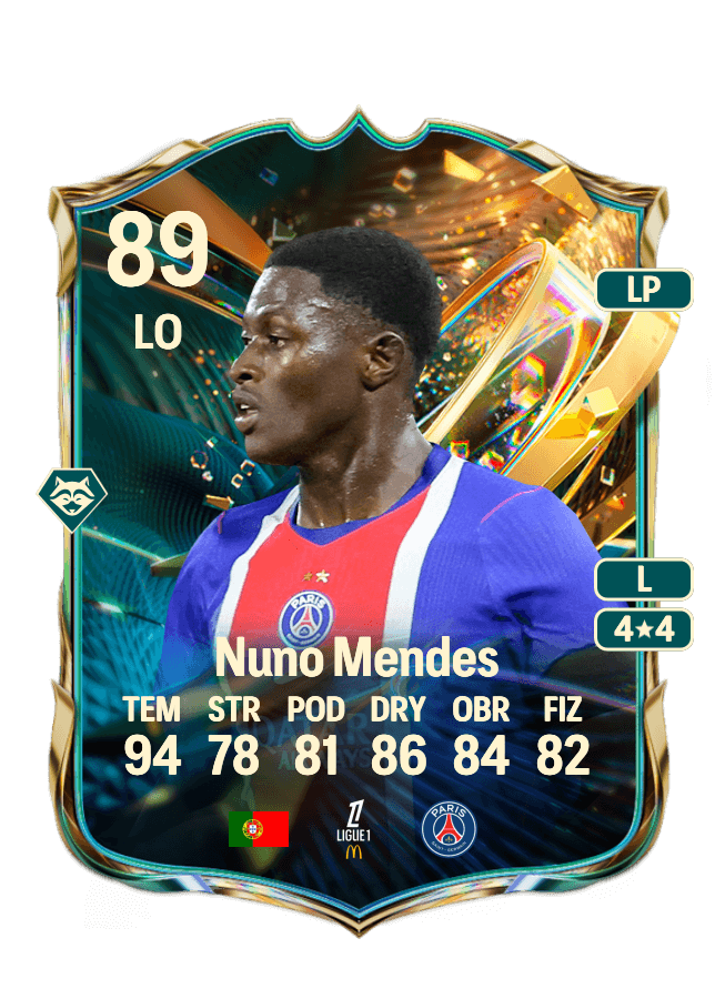 Nuno Mendes card