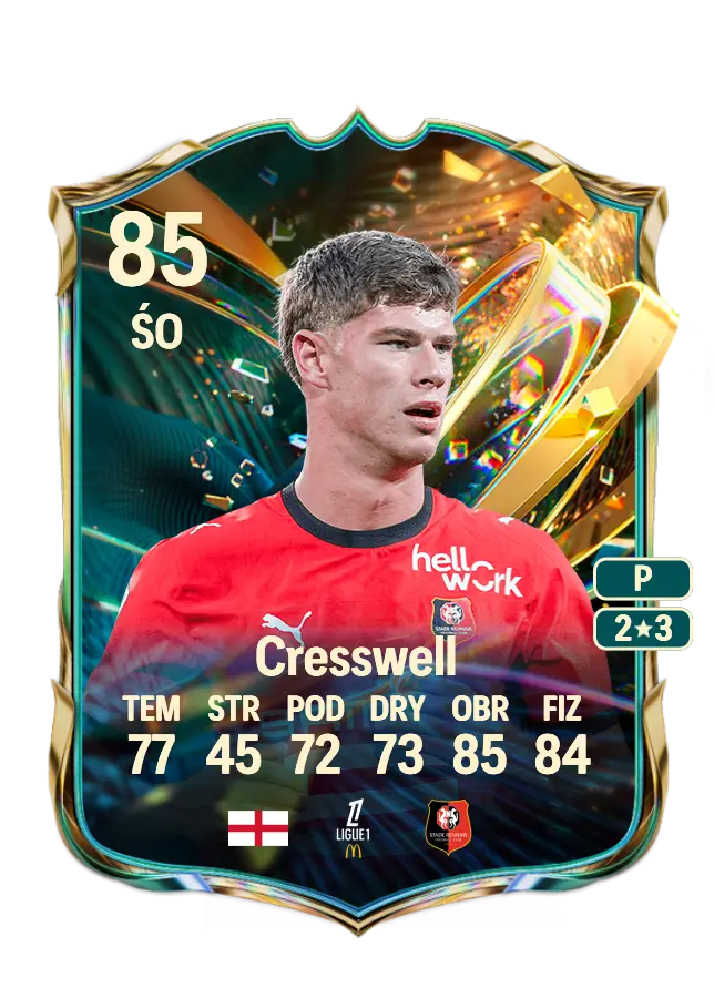 Charlie Cresswell card