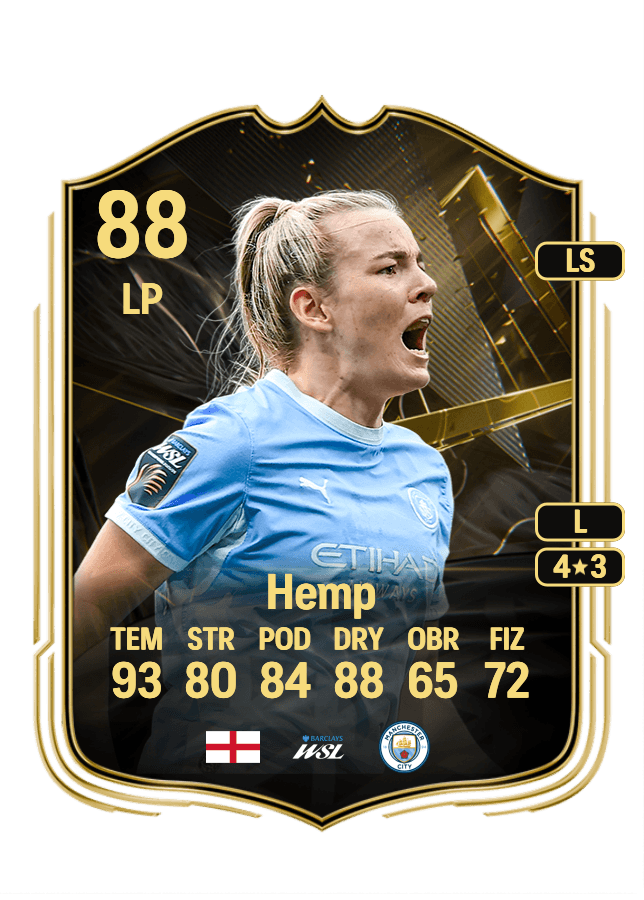 Lauren Hemp card